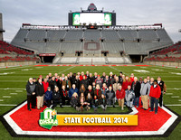 OHSAA State Football Group Photos 2014