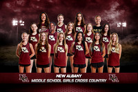 New Albany Middle School Girls Cross Country